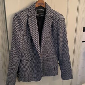 J. Crew Wool Houndstooth Campbell Blazer 10